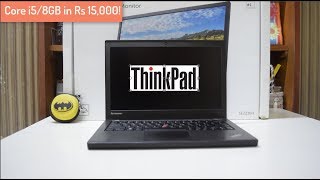 Lenovo Thinkpad X240 Core i58GB in Rs 15000 is it Worth it [upl. by Panaggio]