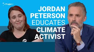 WATCH THIS Jordan Peterson DESTROYS Climate Activist [upl. by Aiksa]