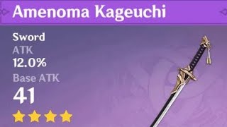 HOW TO GET AMENOMA KAGEUCHI GENSHIN IMPACT [upl. by Kinnard]