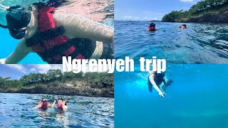 Snorkeling at Padang Bai Beach Bali [upl. by Naliorf]