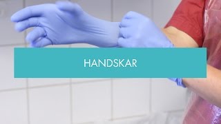 3  Handskar  Basal hygien i vård och omsorg [upl. by Hteboj]