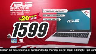 Media Markt  6 Yıl Asus Notebook Kampanyası [upl. by Sedgewake982]