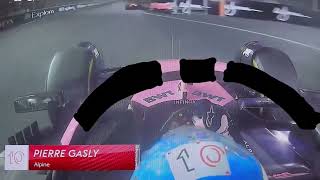 F1 Onboard Pierre Gasly Alpine LAS VEGAS GP🇺🇸 2024 [upl. by Petey]