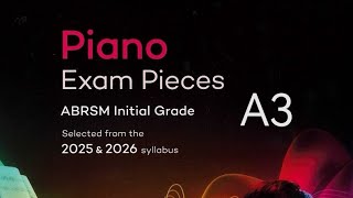 ABRSM Piano 2025 amp 2026 Initial Grade A3 The bear is sleeping  Björnen sover by Tradition Swedish [upl. by Anahsed]