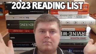 23 Books I Want To Read In 2023 [upl. by Joell]