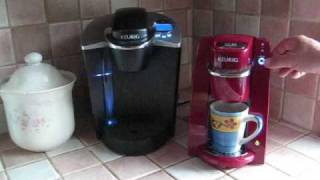 A demonstration of the Keurig B30 Mini KCup Coffee Maker [upl. by Rases]