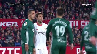 SEVILLA 3 BETIS 5 PARTIDO COMPLETO DERBI SEVILLANO 2018 HD [upl. by Euqina]