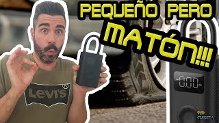 Mini Compresor inflador Xiaomi Mi Portable Air Pump 2  Unboxing y Review en Español [upl. by Omrellug]