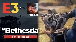 Bethesdas E3 Announcement Live Coverage with Oxhorn amp Community [upl. by Axia191]