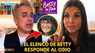 Los actores RESPONDEN a las CRÍTICAS de la NUEVA serie de Betty la Fea 😳 [upl. by Astri446]