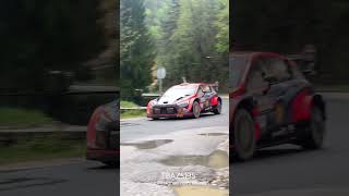 🇭🇷 WRC Rally Croatia 2022 Road Section  wrc rally rallycroatia ford hyundai citroen [upl. by Sudnac]