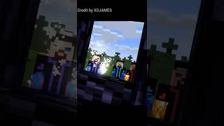 Herobrine Elemental Fight Animations 🔥with Gods shorts minecraft trending [upl. by Ardussi]