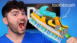 I Invented the Shoe Toothbrush [upl. by Podvin]