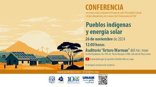 Pueblos Indígenas y Energía Solar [upl. by Aidyl]