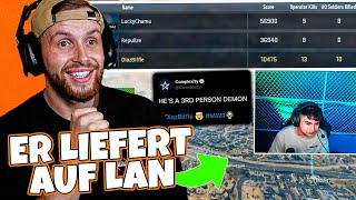 DOCH KEIN CHEATER  Diaz Biffle LIEFERT auf seinem ERSTEN COD Warzone LAN EVENT in Los Angeles [upl. by Iral919]