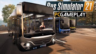 Bus Simulator 21 Gameplay PC [upl. by Petronille]