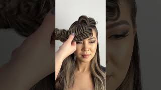 Editorial hair Cool hair hairstylehorts coolhairstyles editorialhair easyhairstyle [upl. by Ihtraa]