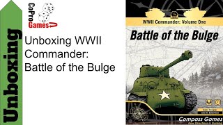 Unboxing WWII Commander Battle of the Bulge [upl. by Ettelohcin185]