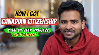 My Canadian Citizenship Journey Student to Citizen  Full Process Explained in Tamil [upl. by Edmonda242]