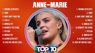 AnneMarie Mix Top Hits Full Album ▶️ Full Album ▶️ Best 10 Hits Playlist [upl. by Bristow]