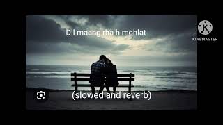 Dil maag rha mohlat slowed and reverb song [upl. by Parfitt]