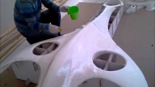 New type concept drone under construction [upl. by Rengaw]