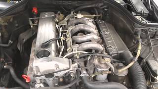 Mercedes W124 250 d automat praca silnika Engine sound [upl. by Purdy555]