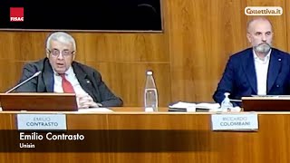 Iniziativa Fisac Cgil Egemonia Digitale  Interventi di Emilio Contrasto [upl. by Alih]