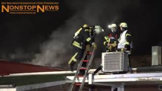 Brandstifter treibt in Niebüll sein Unwesen  Feuerwehrmann kollabiert [upl. by Fahey]