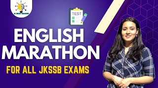 ENGLISH MARATHON FOR ALL JKSSB EXAMS II jkssb jkpconstable [upl. by Hein]