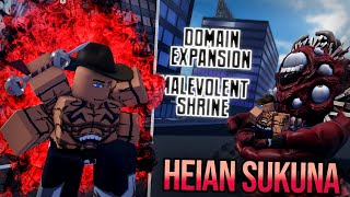 NEW HEIAN SUKUNA In This Roblox Anime Game is INSANE [upl. by Remoh]