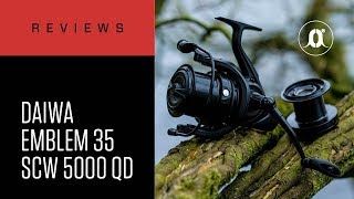 CARPologyTV  Daiwa Emblem 35 SCW 5000C QD Reels Review [upl. by Assile353]