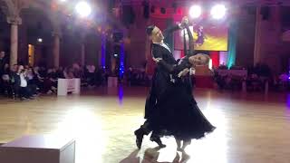 VIENNESE WALTZ  Solo FINALE  Ilia Rotar amp Silvia Barjabin 4th Place  WDSF 2024 WORLD OPEN [upl. by Aluk530]