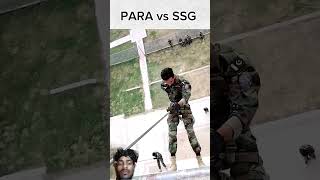 PARA SF vs SSG shorts Indianarmy sarkarinaukri [upl. by Kurman979]