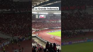 La Grande Indonesia saat Laga Indonesia vs Arab Saudi [upl. by Anital]