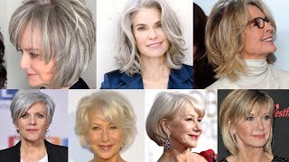 35Latest Haircuts And Hair Trends For Women Over 50 To Look Younger [upl. by Loos]