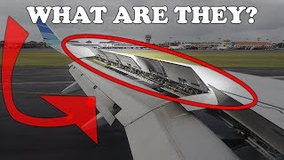 What are those things on the aircraft wing [upl. by Oleta]