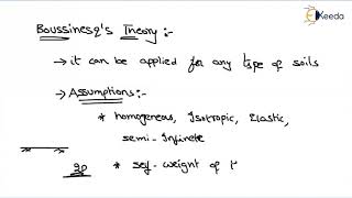 Boussinesqs Theory  Stress Distribution in Soils  Geotechnical Engineering  GATE [upl. by Amabelle]