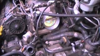 2006 Cadilac DTS water pump part 1 [upl. by Alarice]