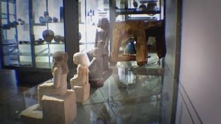 Mystery of spinning cursed Egyptian statue is solved at Manchester Museum [upl. by Asquith]