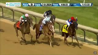 North America Horse Races Replays on 08 July 2024  Delaware Park Finger Lakes Park and Thistledown [upl. by Maura444]