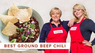 How to Make the Absolute Best Ground Beef Chili [upl. by Yenhoj]