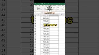 📆Calendario en Excel consejos exceltips tutorial tips trucos excel exceltutorial hack [upl. by Desimone]