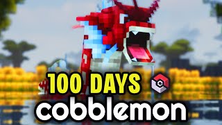 I spent 100 Days in Cobblemon and Battled to the Death [upl. by Repip]