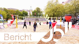 BeachvolleyballCup 2024 auf dem Opernplatz [upl. by Aidnama461]