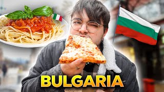 IL CIBO ITALIANO in BULGARIA fa SCHIFO  Cibo Italiano allestero [upl. by Sllew17]