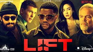 Lift 2024 HD Movie In English  Kevin Hart Vincent DOnofrio  Lift Hollywood Movie Review Fact [upl. by Nicolina]