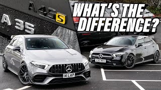 A45S AMG vs A35 AMG Whats The Difference [upl. by Ramaj]