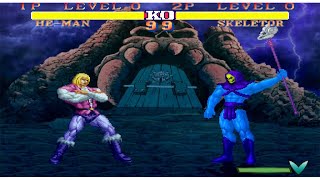 🎁 Heman Vs Skeletor  80s Nostalgic Fight  Masters of the Universe [upl. by Luhe]