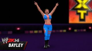 WWE 2K14 Community Showcase Bayley PlayStation 3 [upl. by Retnyw392]